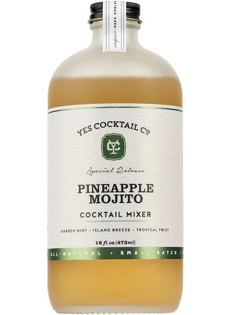 Yes Cocktail Co Pineapple Mojito Cocktail Mixer