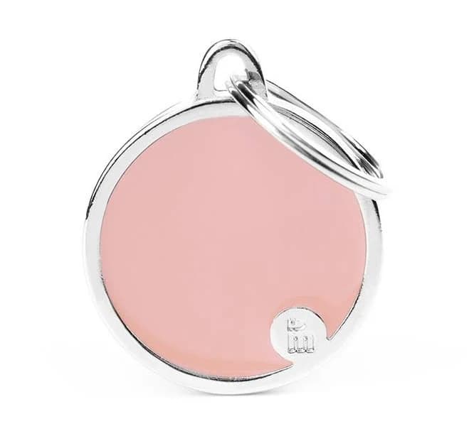 MyFamily Basic Handmade Circle ID Tag