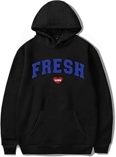 Freshs Hoodie Fashion Graphic Love Merch Hoodies Print Letter Sweatshirt For Women Men