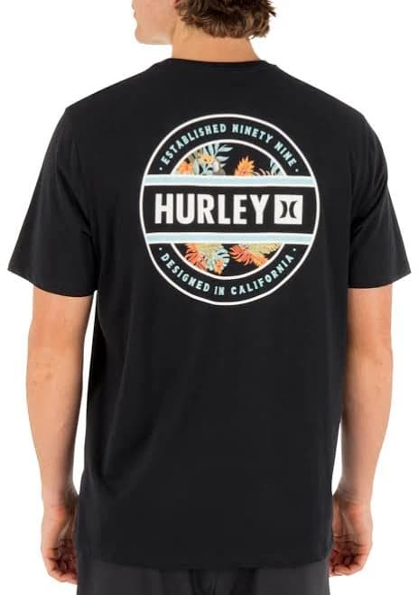 Hurley Men's Filler Short Sleeve Cotton T-Shirt