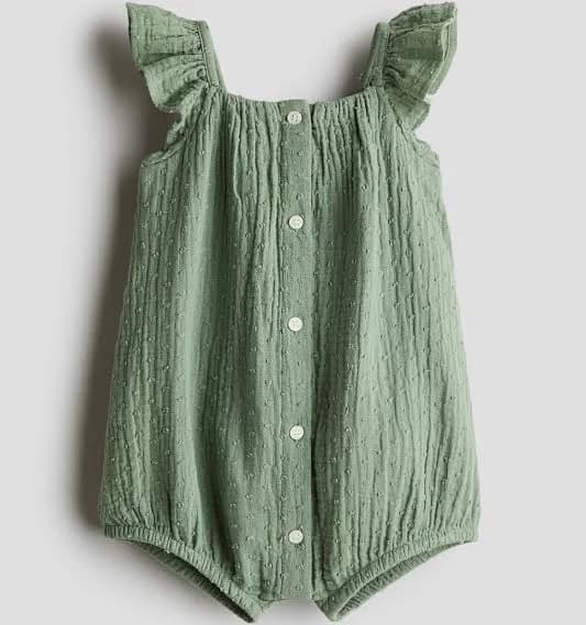 H&M Baby Cotton Romper Suit