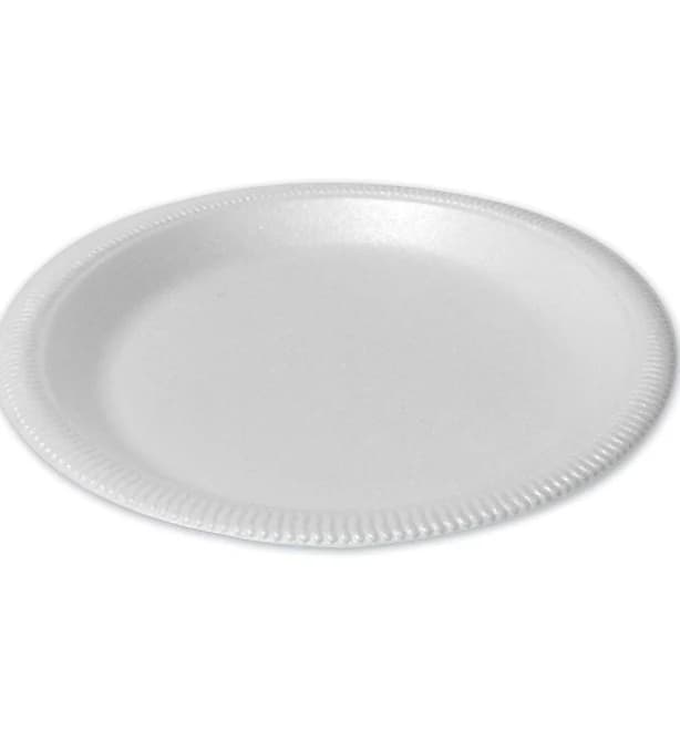 Plastifar Foam Dinnerware Plate