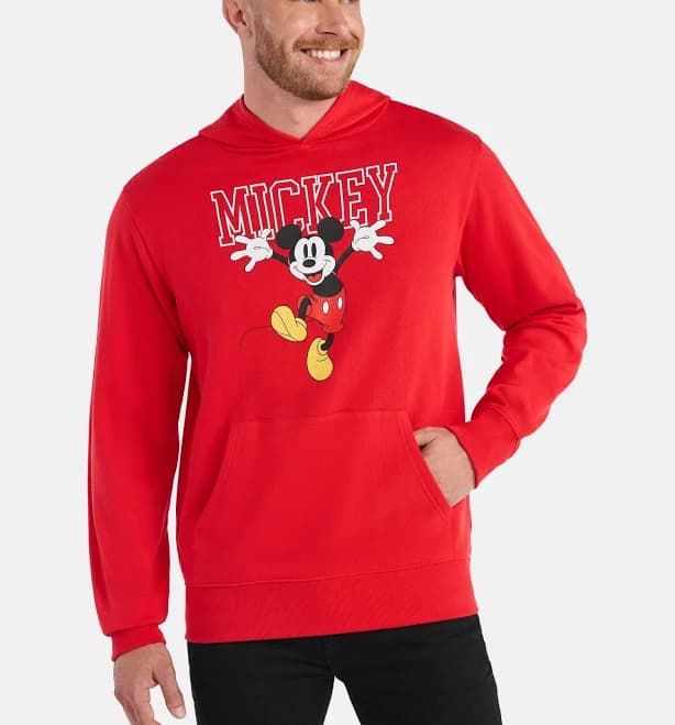 Disney Men's Mickey Mouse Graphic Hoodie