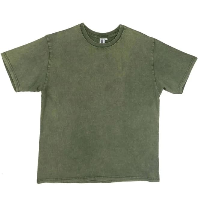 Distressed Cotton T-Shirt