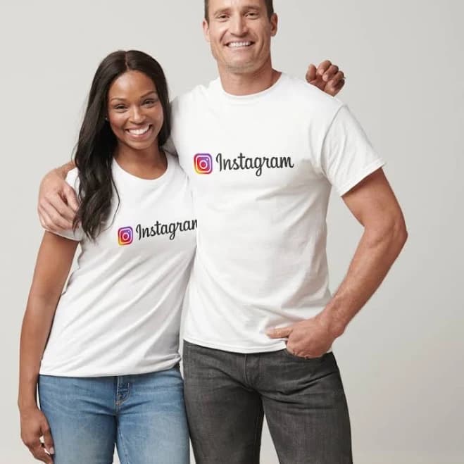 Adult instagram tshirt Men's