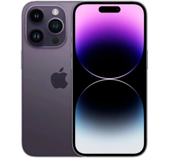 Comprar iPhone 14 Pro desbloqueado – Envío gratuito en 2 días en EE. UU. Morado Profundo / 256GB / Muy bueno