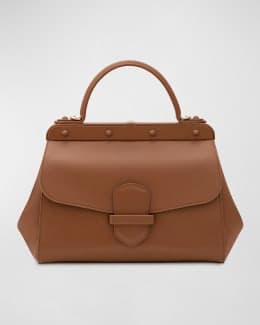 Franzi Margherita Small Leather Top-Handle Bag | Neiman Marcus