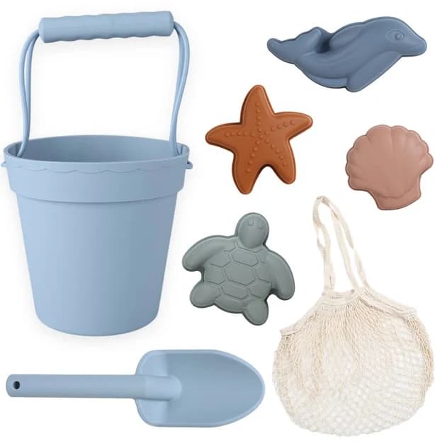 Blue Ginkgo Modern Baby Sand Toys