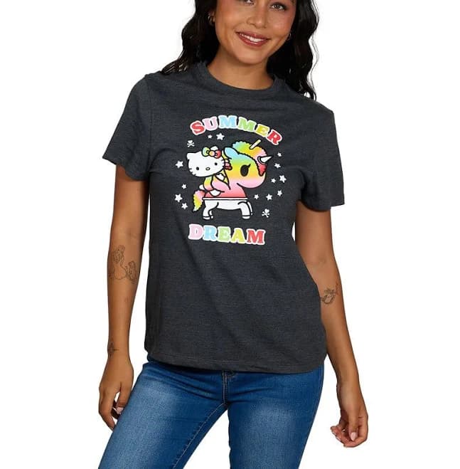 Tokidoki x Hello Kitty Rainbow Kitty Tee