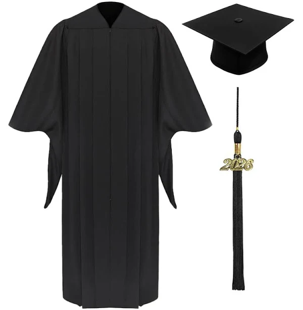Deluxe Masters Graduation Cap & Gown