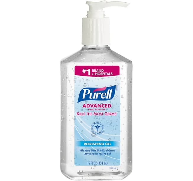 Hand Sanitizer Purell Advanced Gel