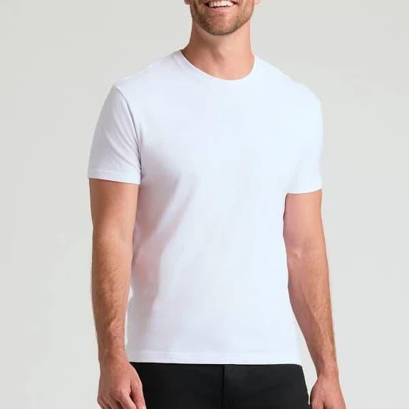 True Classic Heather Classic Crew Neck T-Shirt