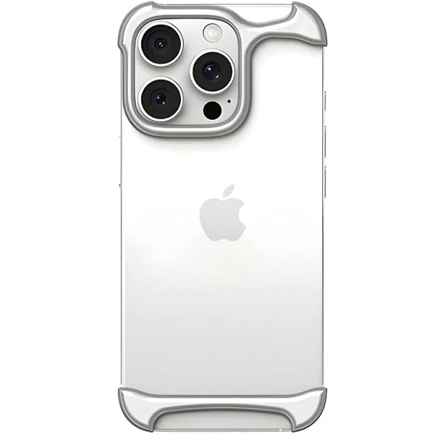Slim Metal MagSafe iPhone Case Minimal Apple Protective Bumper Cover