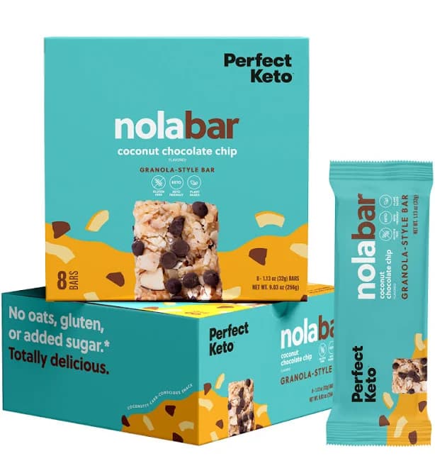 Perfect Keto Granola Bars