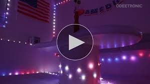 Amazon.com: ODEETRONIC RGB Smart Christmas Lights - 66ft 200LED Color Changing Fairy Lights, Halloween String Lights Work with Alexa/Google Home, APP & WiFi Dimmable Rainbow String Lights for Room Party Decor :