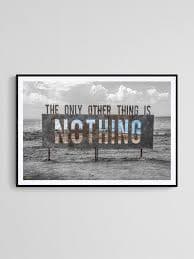 California Photography Art - Salton Sea - Bombay Beach - the Only Other Thing is Nothing: "naught Nothing" - Etsy
