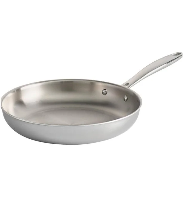 Tramontina 10-Inch Tri-Ply Stainless Steel Fry Pan