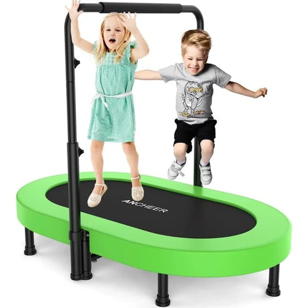 56" Double Mini Trampoline for Kids