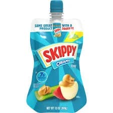 SKIPPY Creamy Peanut Butter Squeeze Pack