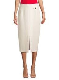 Escada Randuxina Front Slit Pencil Skirt on SALE | Saks OFF 5TH