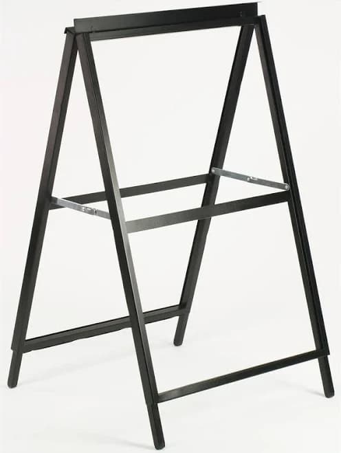 Displays2Go Metal A-Frame Folding Sign