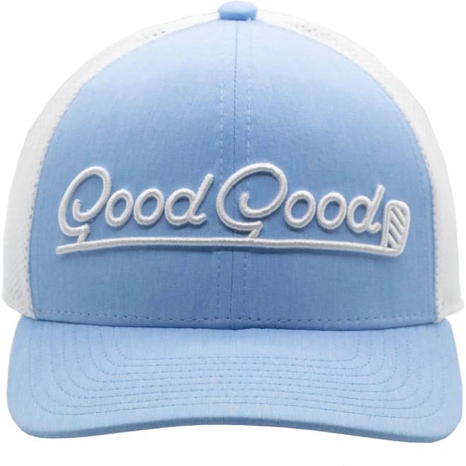 Good Good Golf Birdie Blue Trucker Snapback Hat