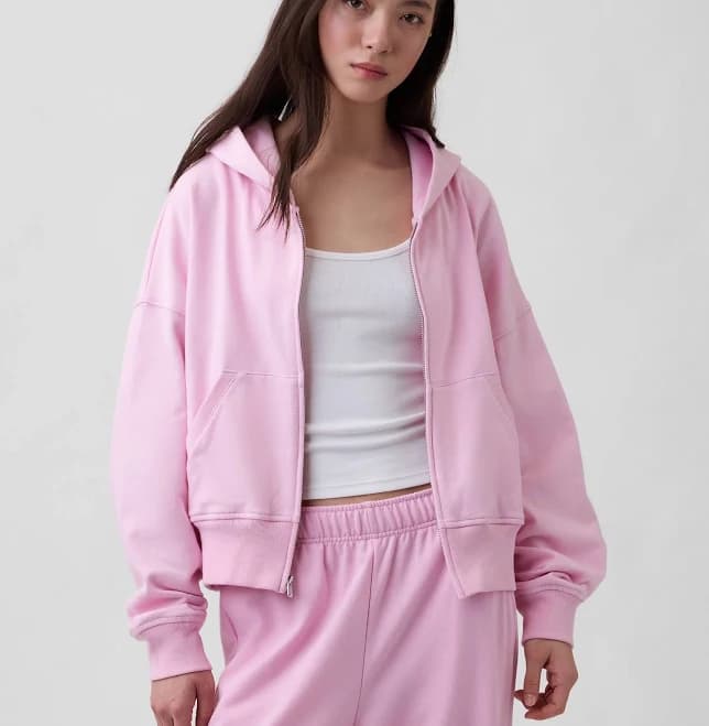 Gap Women's Vintagesoft Terry Zip Hoodie