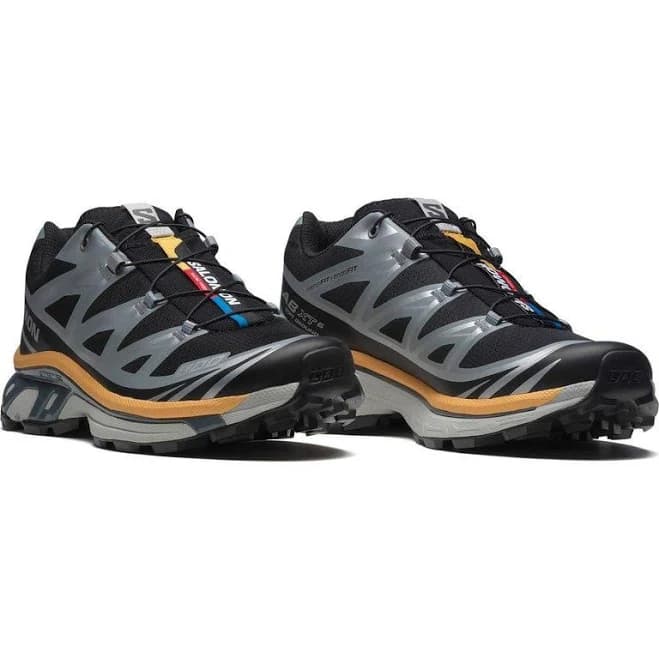 Salomon Women's Gender Inclusive Xt-6 Sneaker - Black - Low-top sneakers