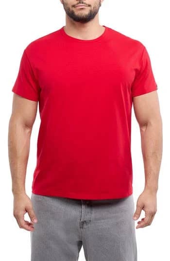 X RAY Men's Basic Crewneck Short Sleeve T-Shirt
