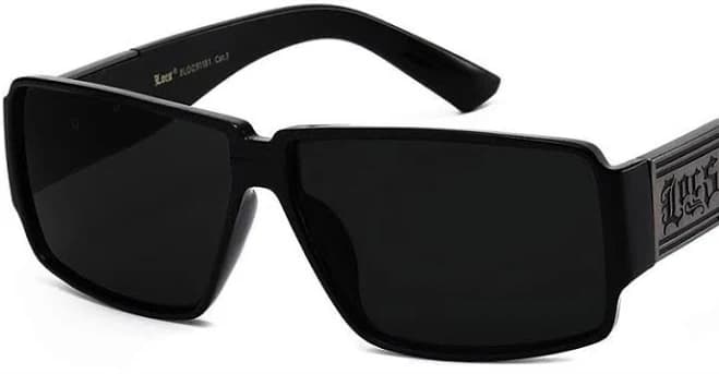 Locs Classic Square Frame Shades