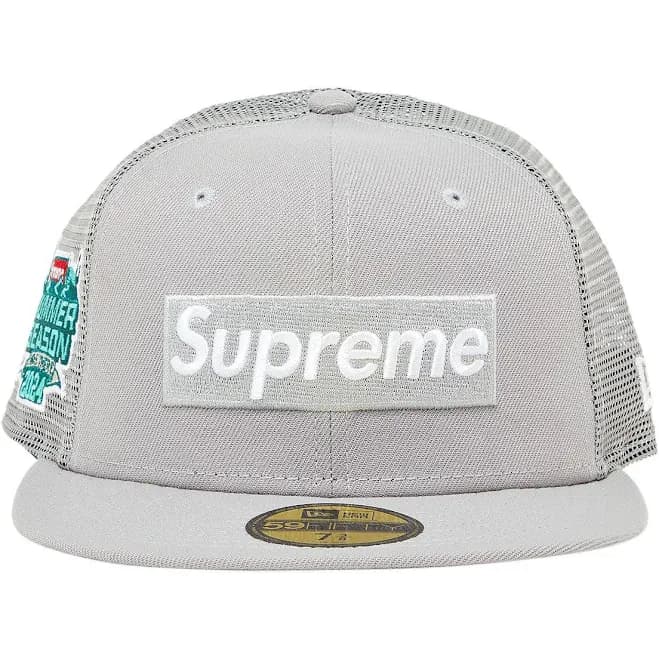 Men's Supreme Box Logo Mesh Back New Era