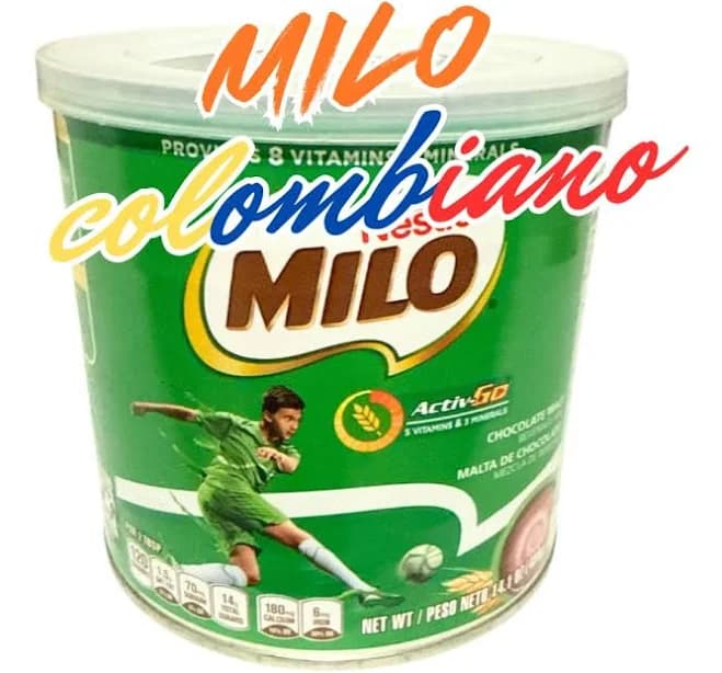 Milo Colombiano - 14.1 Oz - Delicious Chocolate Malt Drink Powder - Imported From Colombia