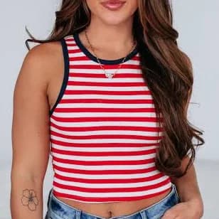Torin Striped Tank