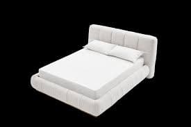 Esmee Performance Fabric Bed | Castlery Singapore