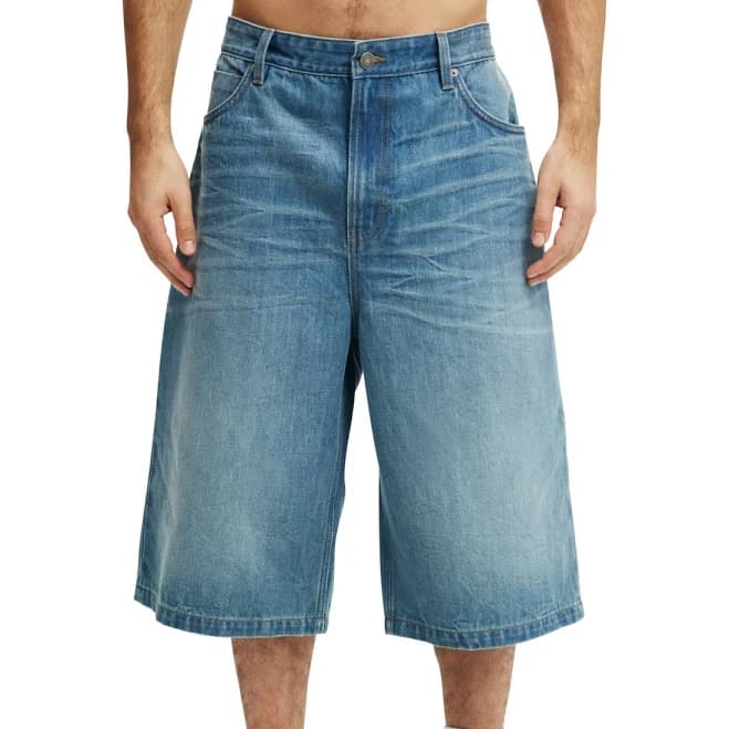 Cotton On Men's Super Wide Jort Shorts