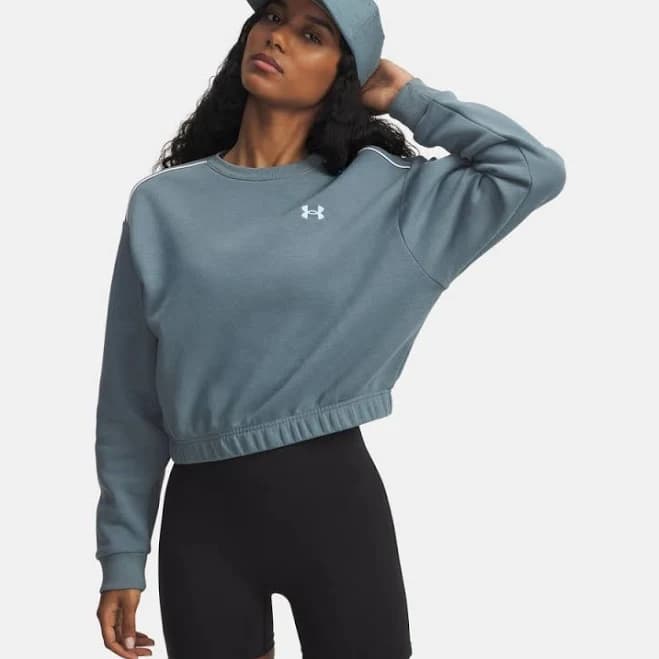 Women's Under Armour Rival Fleece Piped Crew