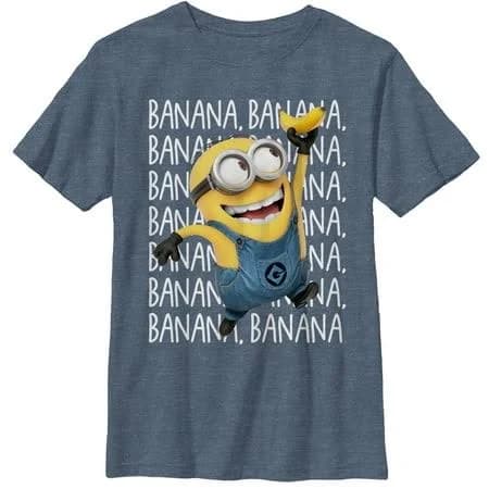 Despicable Me Minions Gone Bananas Graphic Tee