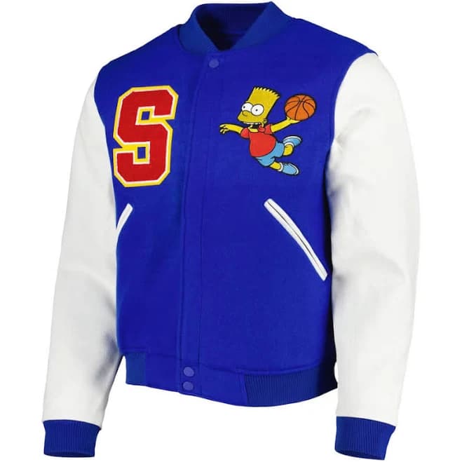 The Bart Simpson Varsity Jacket
