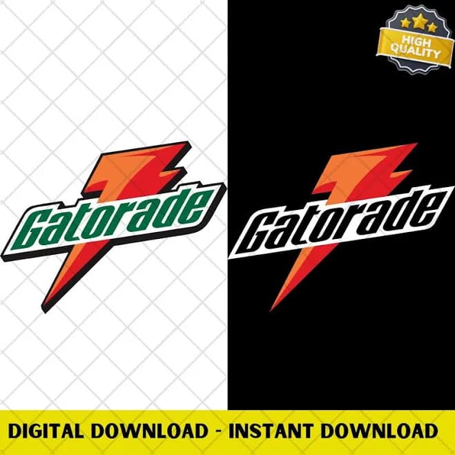 Gatorade Logo Cool PNG & SVG Digital Download - Instant Download