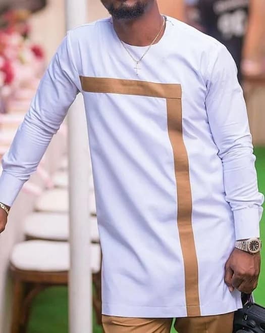 Men's African Kaftan Top And Pant Set ,african Men’s Clothing