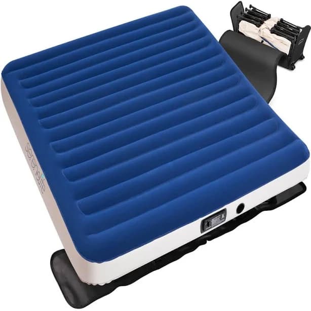SereneLife Raised EZ-Bed Inflatable Air Mattress with Frame