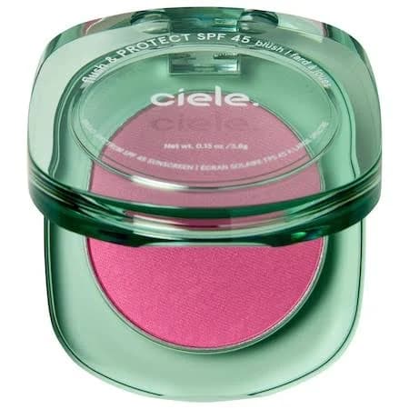 ciele flush & PROTECT SPF 45+ powder blush