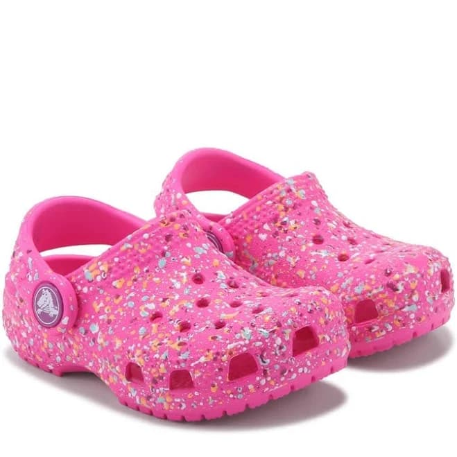 Crocs Kids' Classic Paint Splatter Clogs