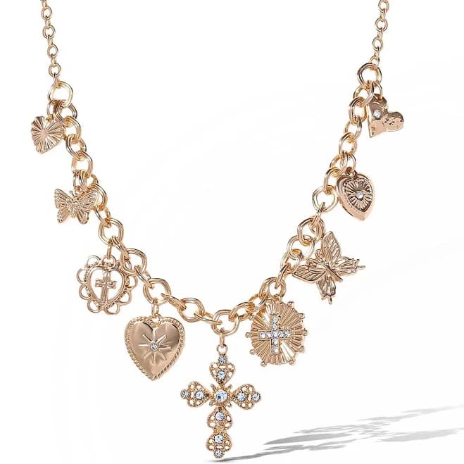 Gold Charm Necklace