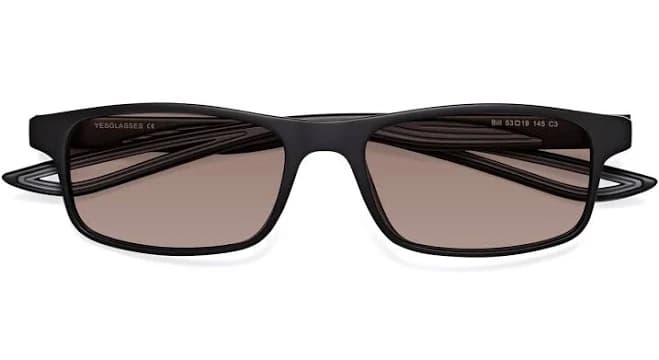 Bill Classic TR90 Rectangle Tinted Sunglasses