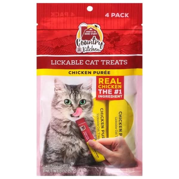 Country Kitchen Chicken Puree Lickable Cat Treats