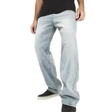 Men Jeans 75%Rayon,25%Polyester and Big Men's Leg Baggy Jeans Fashion Solid Color Comfortable Temperament Straight Leg Pants Light Blue1 S - Walmart.com