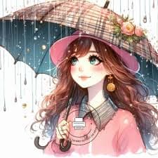 10 Girl With Umbrella Clip Art, Girl Under the Rain Clipart, Rainy Days Clipart, Happy Girl Likes Rain Art, Digital Instant Download Clipart - Etsy Ireland