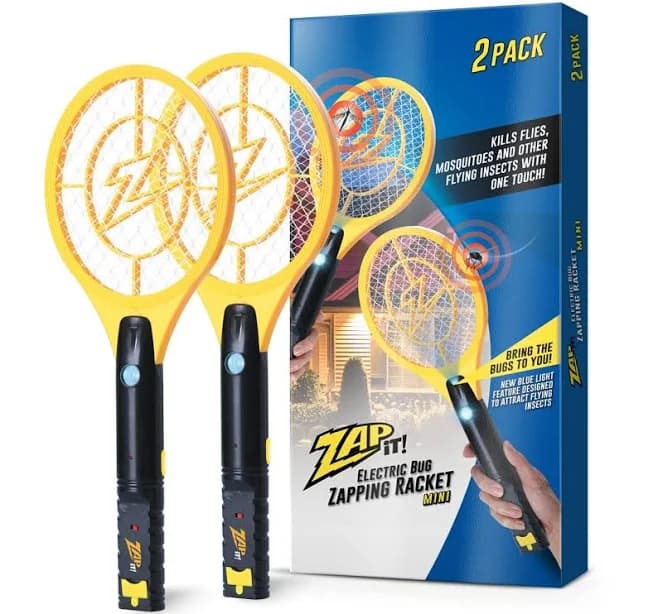 Zap It! Electric Fly Swatter Racket