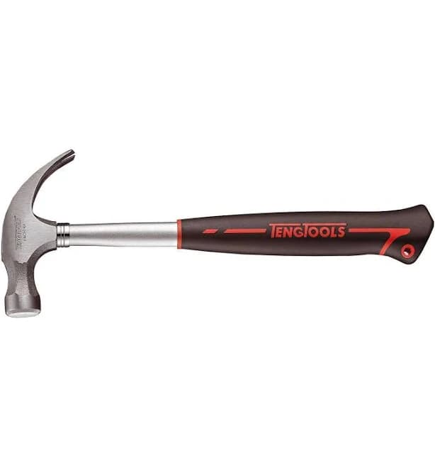 Teng Tools Claw Hammer Range with Polished Steel Heads